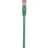 Renkforce RF-5228502 RJ45 Patchkabel CAT 6 S/FTP 0.25 m Grün mit Rastnasenschutz, vergoldete Steckkontakte, Flammwidrig 1 St.