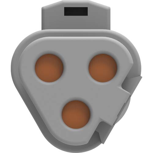 Thumbnail - TE Connectivity Buchsengehäuse-Kabel DTM Polzahl Gesamt 3 DTM06-3S-E007 1 St.