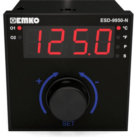 EMKO ESD-9950-N 2-Punkt, P, PI, PD, PID Temperaturregler -200 bis 1700 °C (L x B x H) 110 x 96