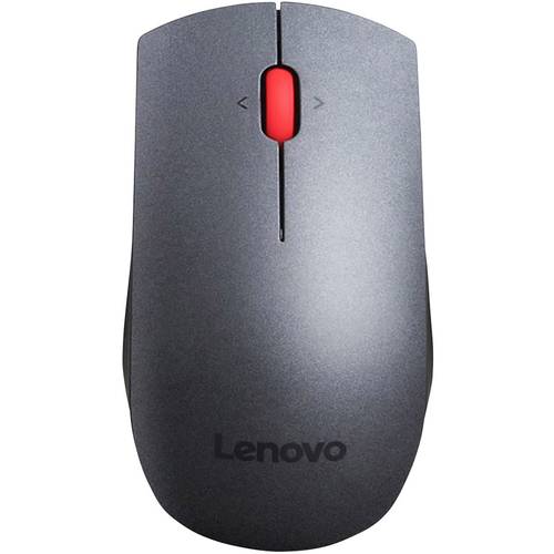 Lenovo Professional Maus Funk Laser Grau, Rot 5 Tasten 1600 dpi