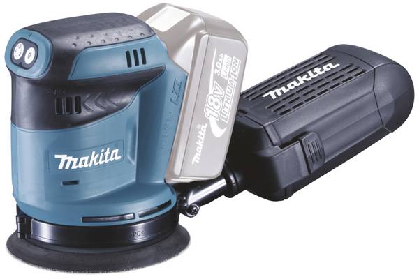 Makita DBO180Z DBO180Z Akku-Exzenterschleifer ohne Akku, ohne Ladegerät 18 V Ø 125 mm