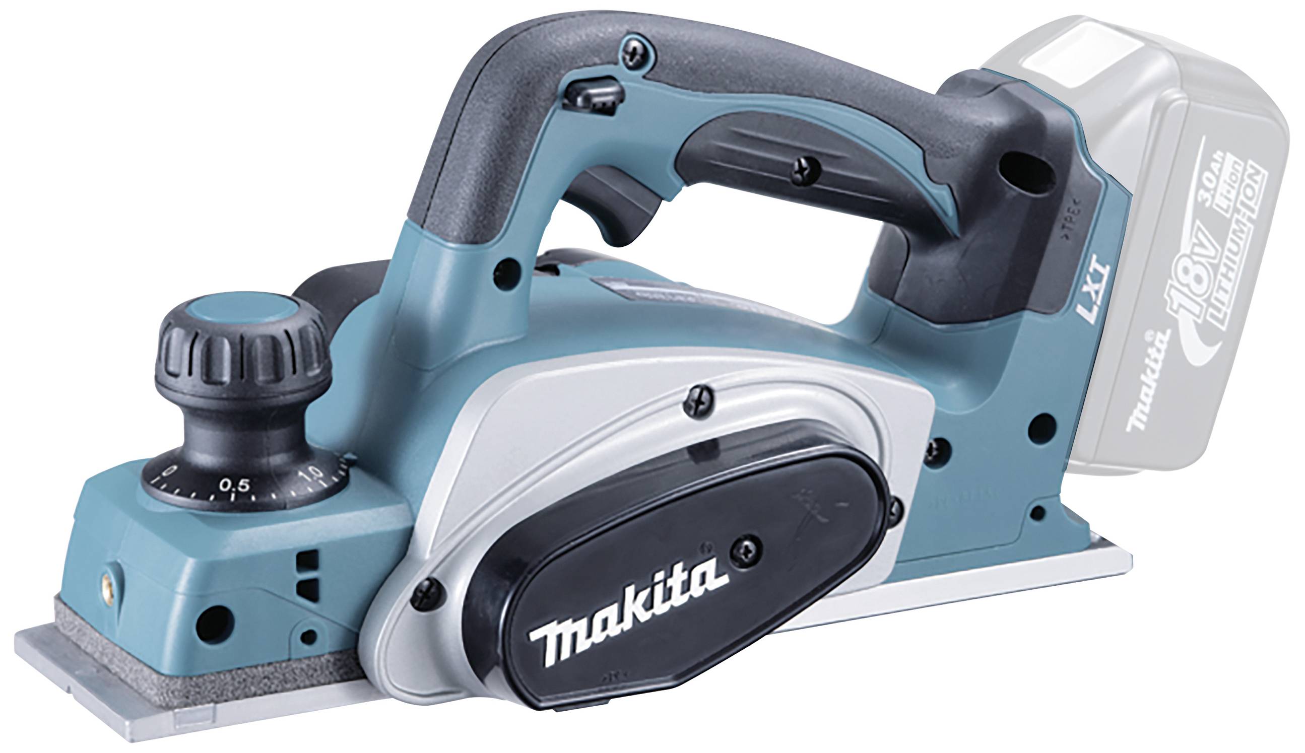 Makita DKP180Z Batteridriven hyvel exkl. batteri/laddare Hyvelbredd: 82 mm 18 V