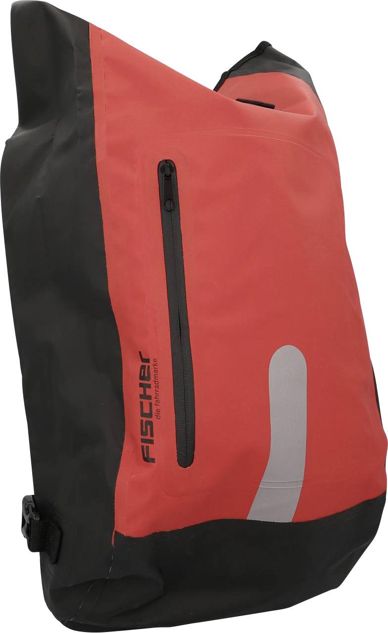 FISCHER Fahrrad-Gepäckträgertasche, rot/schwarz-2