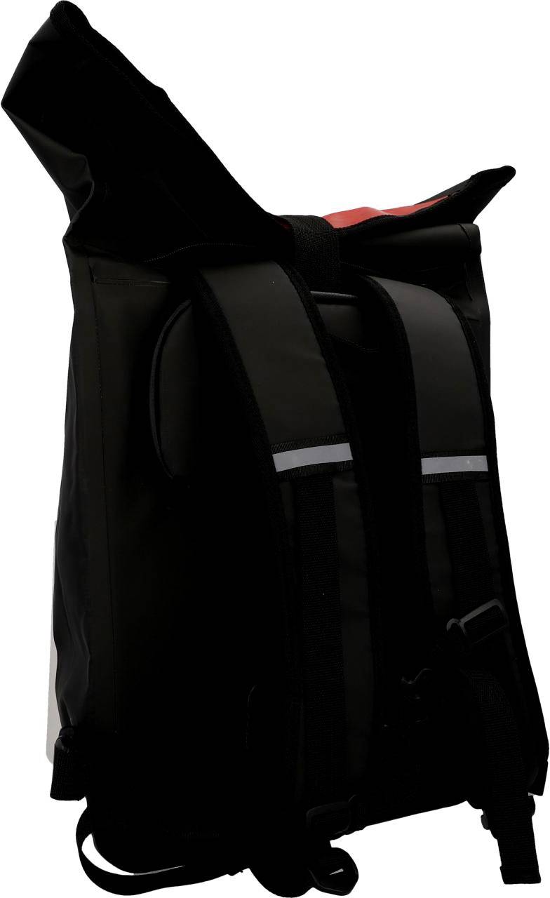 FISCHER Fahrrad-Gepäckträgertasche, rot/schwarz-3