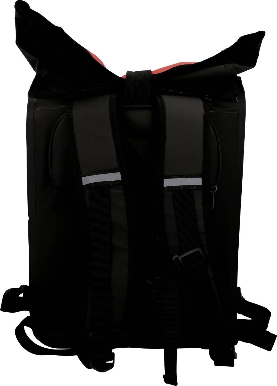 FISCHER Fahrrad-Gepäckträgertasche, rot/schwarz-4