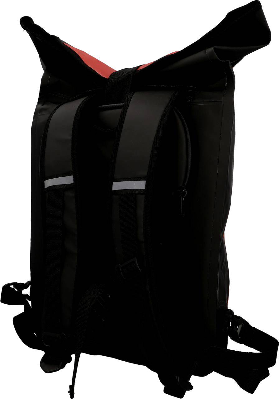 FISCHER Fahrrad-Gepäckträgertasche, rot/schwarz-5