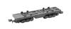 Rokuhan 7297910 Z Shorty Containerwagen Grau
