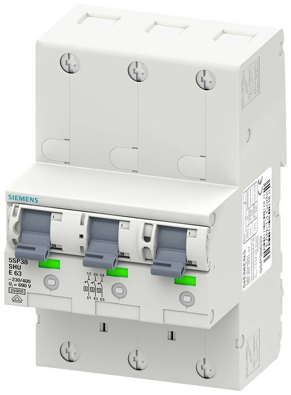 Siemens 5SP38353 5SP3835-3 Hauptleitungsschutzschalter 35 A 230 V, 400 V