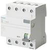 Siemens 5SV33446GV01 5SV3344-6GV01 FI-Schutzschalter A 40 A 0.03 A 400 V
