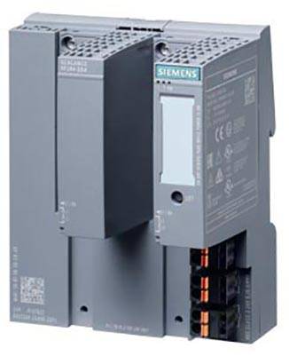 Ein graues elektronisches Modul mit mehreren Anschlüssen, verwendet zur Steuerung oder Automatisierung in industriellen Anwendungen.