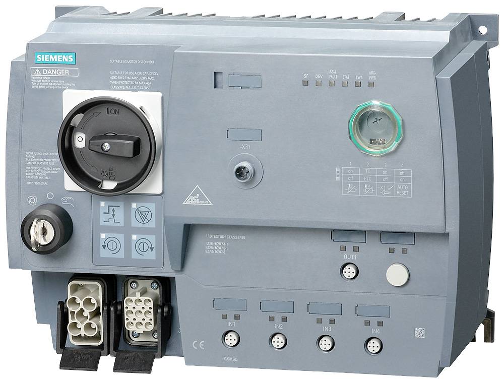 Siemens 3RK1315-6NS71-2AA3 3RK13156NS712AA3 Motorstarter Motorleistung bei 400 V 4 kW 400 V Nennstrom 9 A