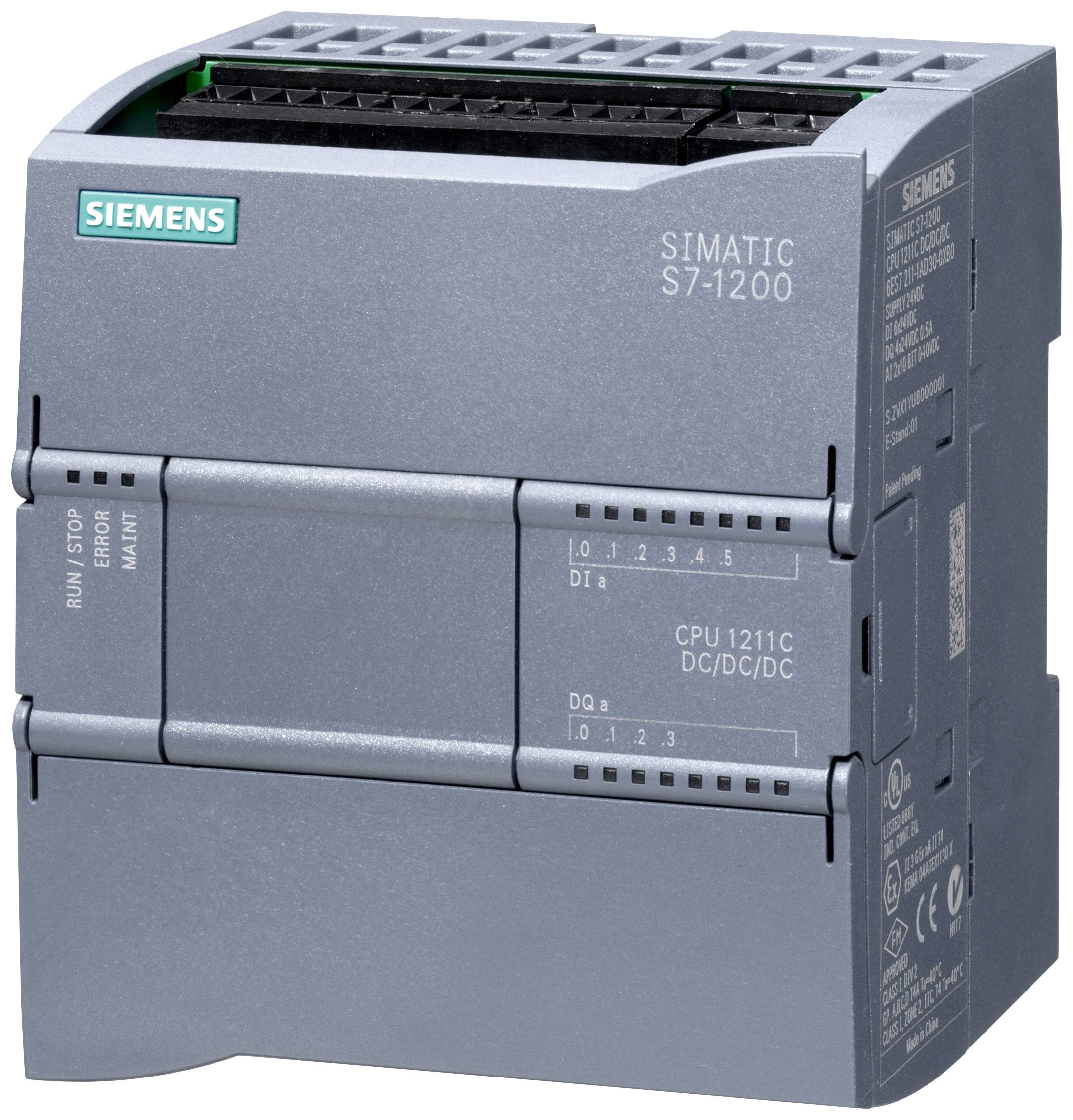 SIEMENS 6ES7211-1AE40-0XB0 6ES72111AE400XB0 SIMATIC S7-1200 CPU