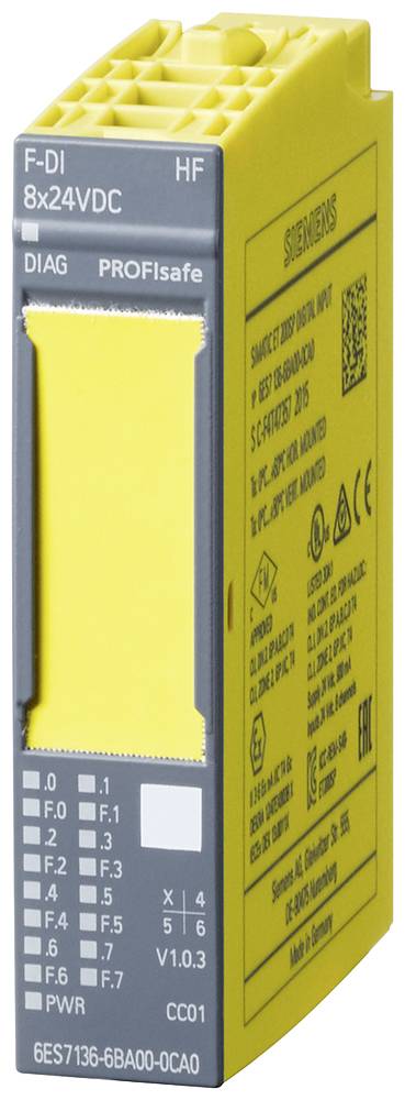 Siemens 6ES7136-6BA01-0CA0 6ES71366BA010CA0 SPS-Elektronikmodul 30 V, 24 V/DC-0