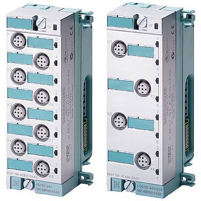 Zwei elektronische Module mit mehreren Steckverbindungen und Beschriftungen auf der Vorderseite, wahrscheinlich für industrielle Anwendungen.