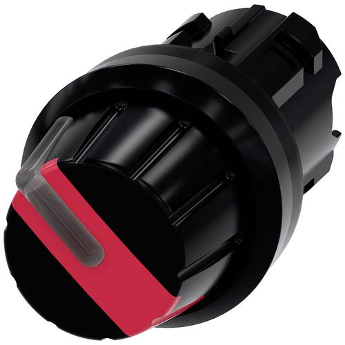 Siemens 3SU10022AF200AA0 3SU1002-2AF20-0AA0 Knebelschalter Knopf Rot 1 x 90 ° 1 St.