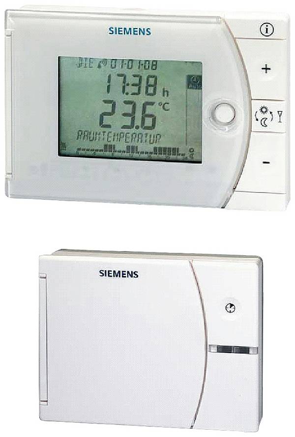 Siemens BPZ:REV24RF/SET BPZ:REV24RF/SET Raumthermostat Wand, Rohr 1 St.