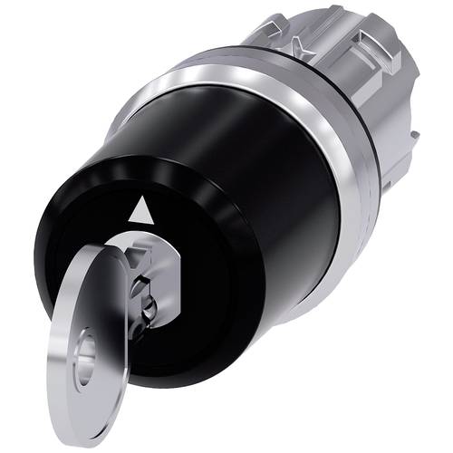 Thumbnail - Siemens 3SU10505LM010AA0 3SU1050-5LM01-0AA0 Schlüsselschalter 2 x 45 ° IP66, IP67, IP69/IP69K 1 St.