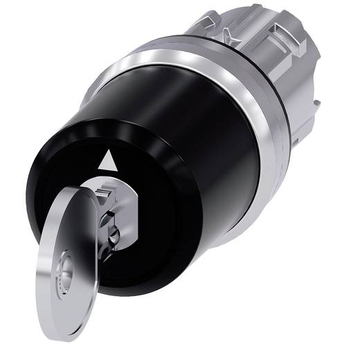 Thumbnail - Siemens 3SU10505PL210AA0 3SU1050-5PL21-0AA0 Schlüsselschalter 2 x 45 ° IP66, IP67, IP69/IP69K 1 St.