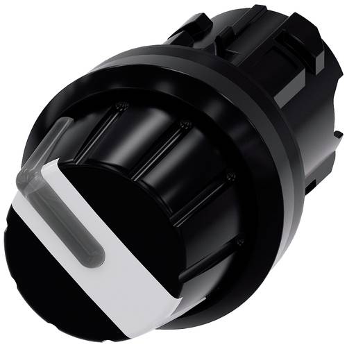 Thumbnail - Siemens 3SU10022AF600AA0 3SU1002-2AF60-0AA0 Knebelschalter Knopf Weiß 1 x 90 ° 1 St.