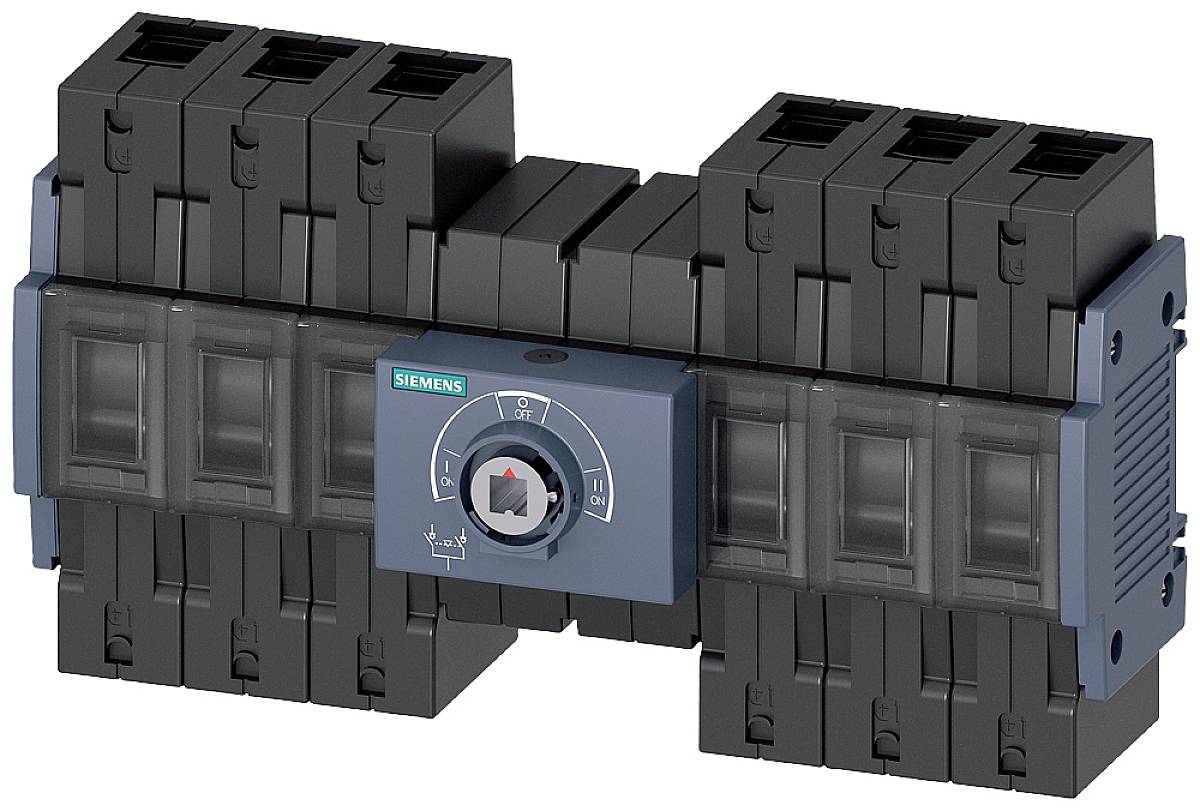 Netzumschalter 3polig 100 A 8 Wechsler 415 V/AC Siemens 3KC03302NE000AA0