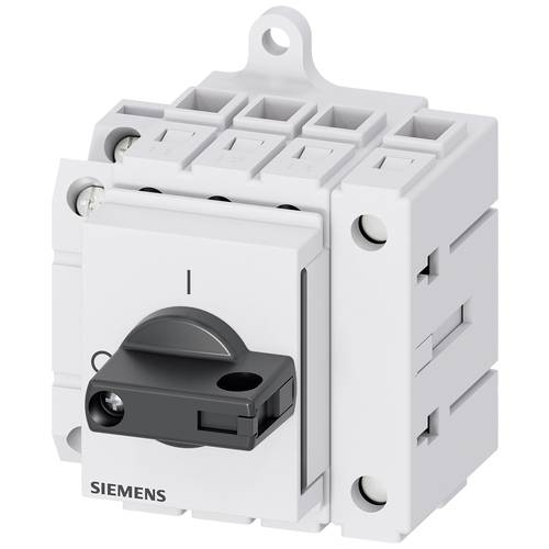 Lasttrennschalter Schwarz 4polig 16 mm² 63 A 1 Schließer, 1 Öffner 690 V/AC Siemens 3LD34301TL11