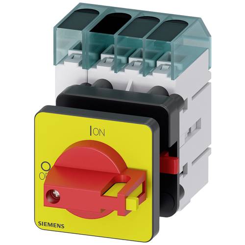 Lasttrennschalter Rot, Gelb 4polig 16 mm² 63 A 690 V/AC Siemens 3LD34500TL13