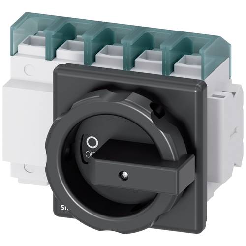 Lasttrennschalter Schwarz 3polig 50 mm² 125 A 1 Schließer, 1 Öffner 690 V/AC Siemens 3LD28041TD51