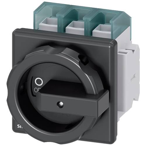 Thumbnail - Lasttrennschalter Schwarz 3polig 50 mm² 125 A 1 Schließer, 1 Öffner 690 V/AC Siemens 3LD28041TP51