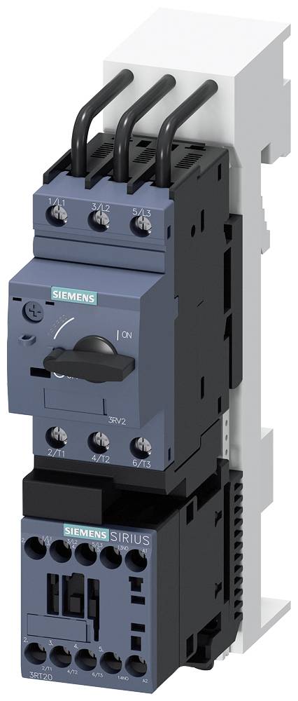 Siemens 3RA2110-0FD15-1AP0 3RA21100FD151AP0 Verbraucherabzweig Motorleistung bei 400 V 0.12 kW 690 V Nennstrom 0.44 A