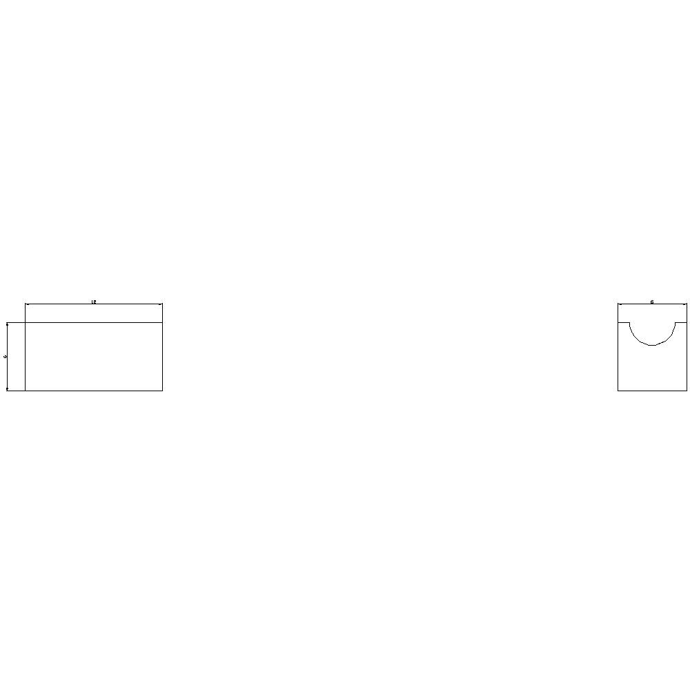 Zwei einfache Rechtecke nebeneinander mit minimalen Details.