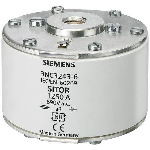 Siemens 3NC32436B Sicherungseinsatz Sicherungsgröße = 2 1250 A 690 V 3 St.