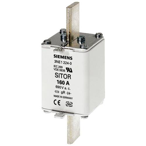 Thumbnail - Siemens 3NE12242 Sicherungseinsatz Sicherungsgröße = 1 160 A 690 V 3 St.