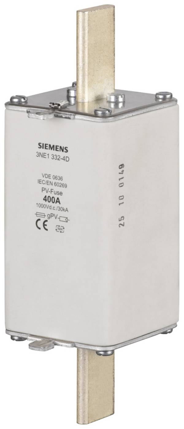 Photovoltaik-Sicherung mit Kennmelder  200 A  Superflink -FF- Siemens 3NE1225-4D 2 St.
