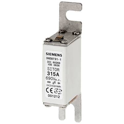 Siemens Sicherungseinsatz SITOR 315A, 690V a.c., IEC 60269, VDE 0636, gefertigt in Dänemark.