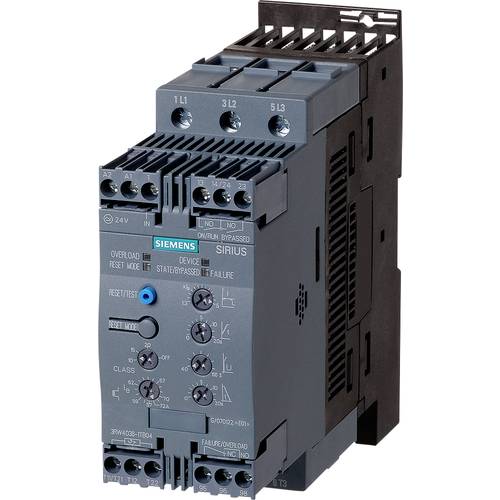 Siemens 3RW4038-1TB05 3RW40381TB05 Sanftstarter Motorleistung bei 400 V 37 kW 600 V Nennstrom 72 A