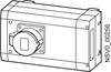 Siemens BVP:034281 Siemens Abgangskasten BD01-AK2X/CEE325S18 Abgangskasten Lichtgrau 32 A 400 V/AC 1 St.