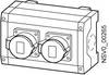 Siemens BVP:034290 BD01-GK2X/CEE163CEE165 Gerätekasten Lichtgrau 16 A 400 V/AC 1 St.