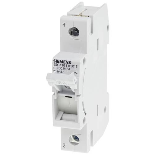 Thumbnail - Siemens 5SG76110KK10 Sicherungslasttrennschalter Sicherungsgröße = D01 10 A 230 V 12 St.