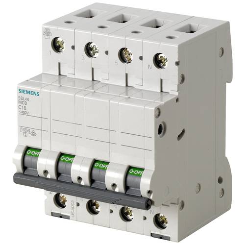 Thumbnail - Siemens 5SL46166 5SL4616-6 Leitungsschutzschalter 16 A 400 V