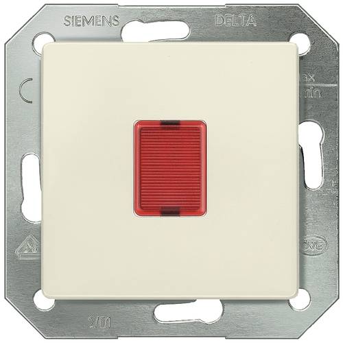 Siemens Schalterprogramm Abdeckung Delta Weiß 5TD2814 1 St.