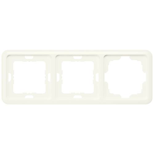 Siemens Schalterprogramm 3fach Rahmen Delta Silber 5TG1764 1 St.