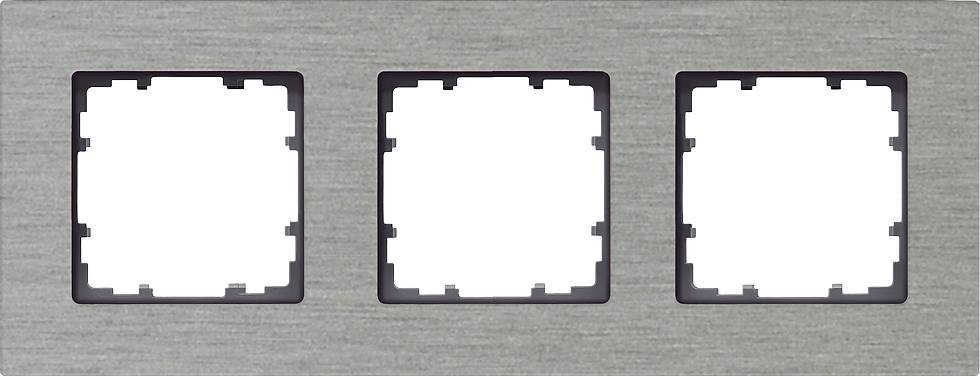 Siemens Schalterprogramm 3fach Rahmen Delta Natur 5TG11230 1 St.