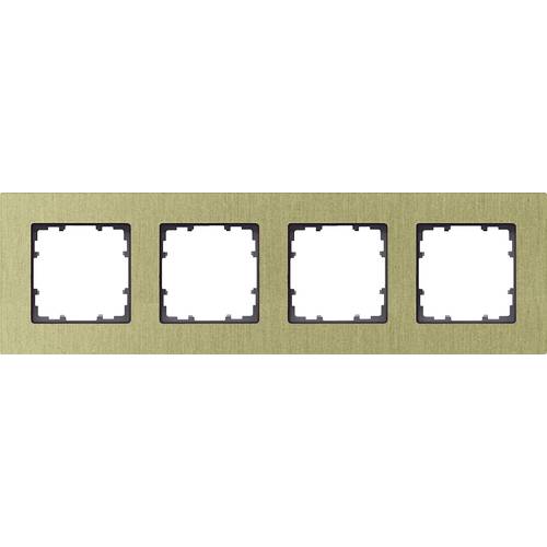 Siemens Schalterprogramm 4fach Rahmen Delta Gelb 5TG11243 1 St.