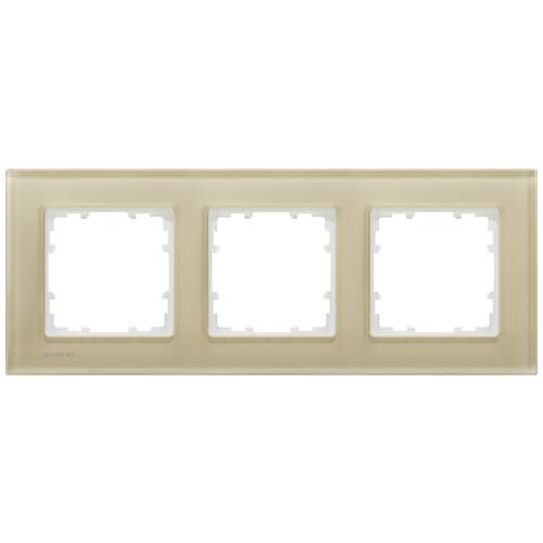 Thumbnail - Siemens Schalterprogramm 3fach Rahmen Delta Schwarz 5TG12034 1 St.