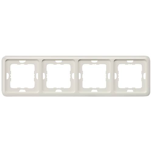 Siemens Schalterprogramm 4fach Rahmen Delta Weiß 5TG1814 1 St.