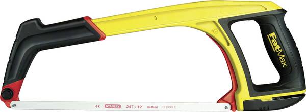 STANLEY Bügelsäge FatMax 5in1 tpi24 2xSägeblatt 300mm/gesamt 430mm 0-20-108 Metallsäge 430 mm