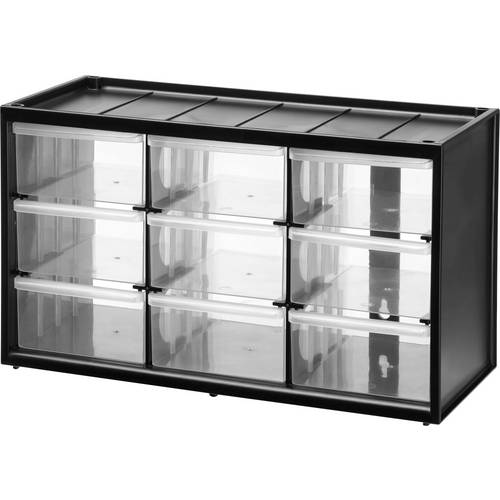 STANLEY Sortimentskasten (L x B x H) 36.5 x 15.5 x 21.3 cm Anzahl Fächer: 9 Inhalt 1 St.