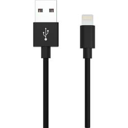IPad/iPhone datový kabel/nabíjecí kabel Ansmann 1700-0078, 1.2 m, černá