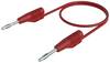 Hirschmann Test & Measurement MVL F 2/25 Messleitung Lamellenstecker 2 mm Lamellenstecker 2 mm 25.00 cm Rot 1 St.