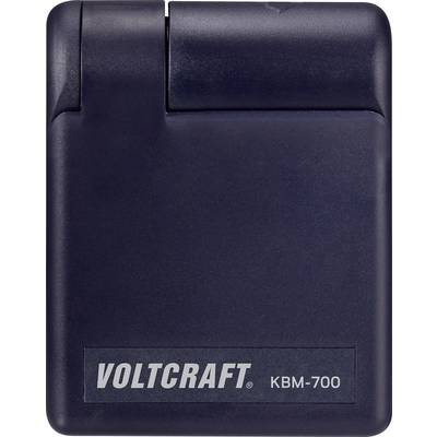 Schwarzes Gerät mit dem Aufdruck 'VOLTCRAFT KBM-700', schlichtes, kompaktes Design.